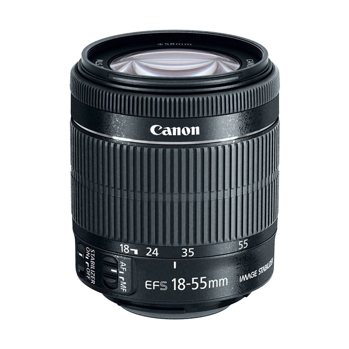 Canon EF-S 18-55mm 1:3.5-5.6 IS STM DSLR Camera Lens