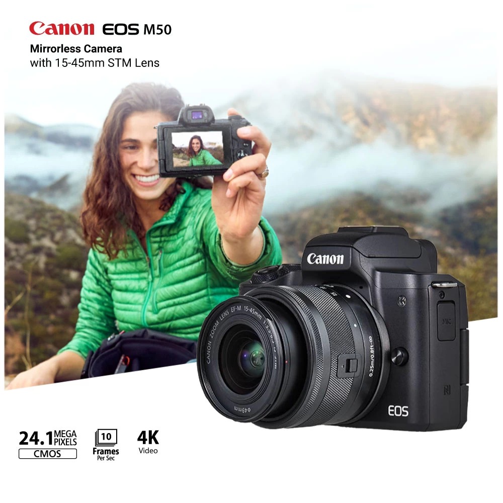 Canon EOS M50 Mirrorless Camera Review