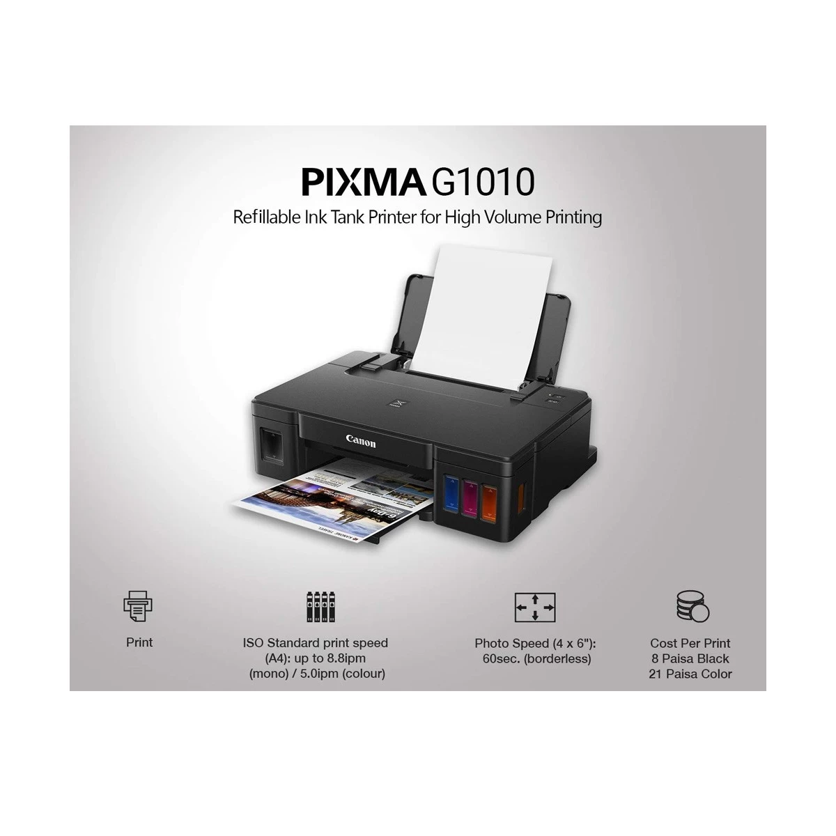Canon Pixma G1010 Ink Printer Price in BD