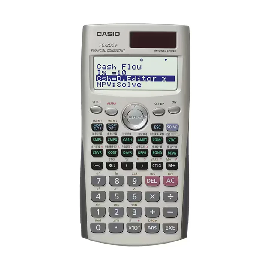 Casio FC-200V Calculator