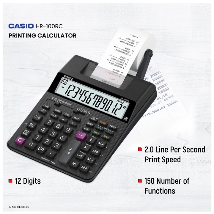 Casio HR-100RC Calculator Price in BD