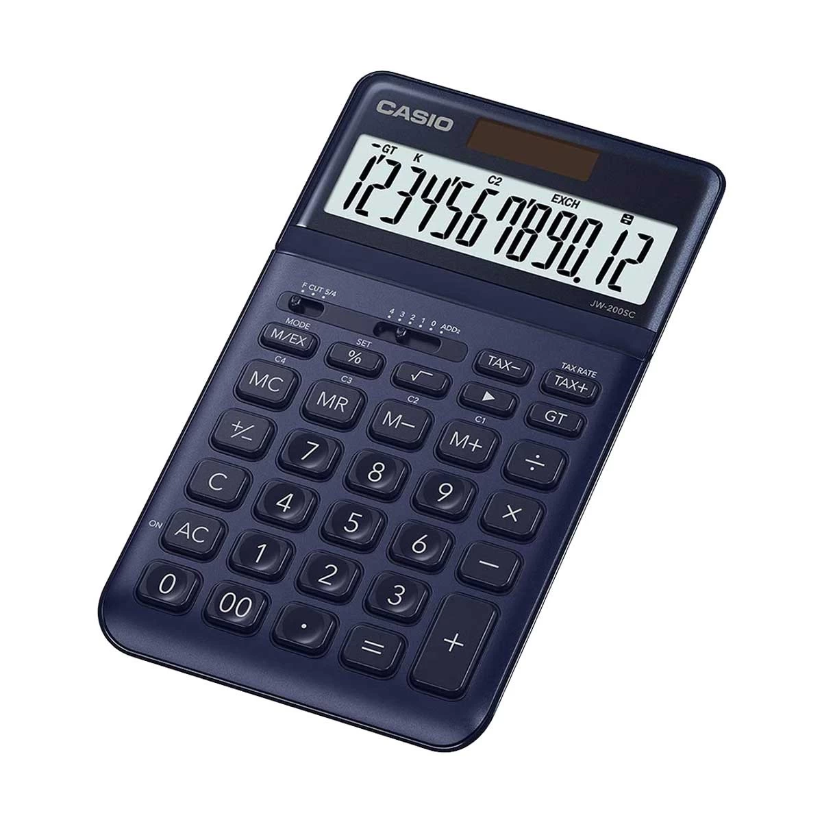 CASIO JW-200SC-NY 12 Digit Compact Desk Type Stylish & Colorful Desktop Standard Calculator #CB184, Taka Price in Bangladesh -By Millennium