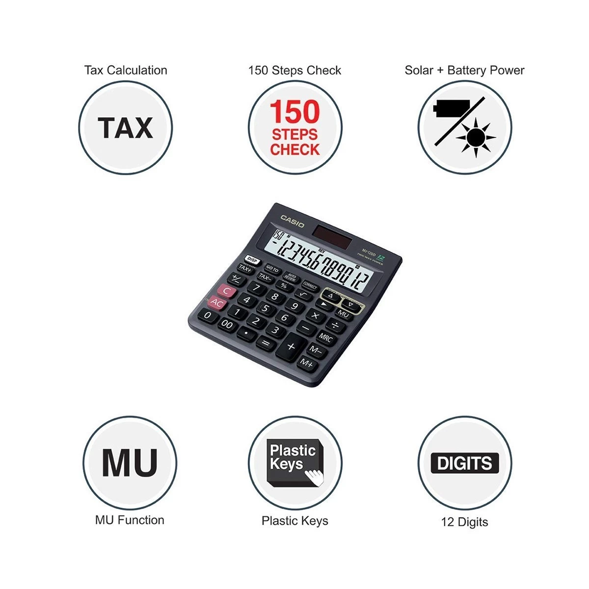 Casio MJ-120D Calculator Price in Bangladesh