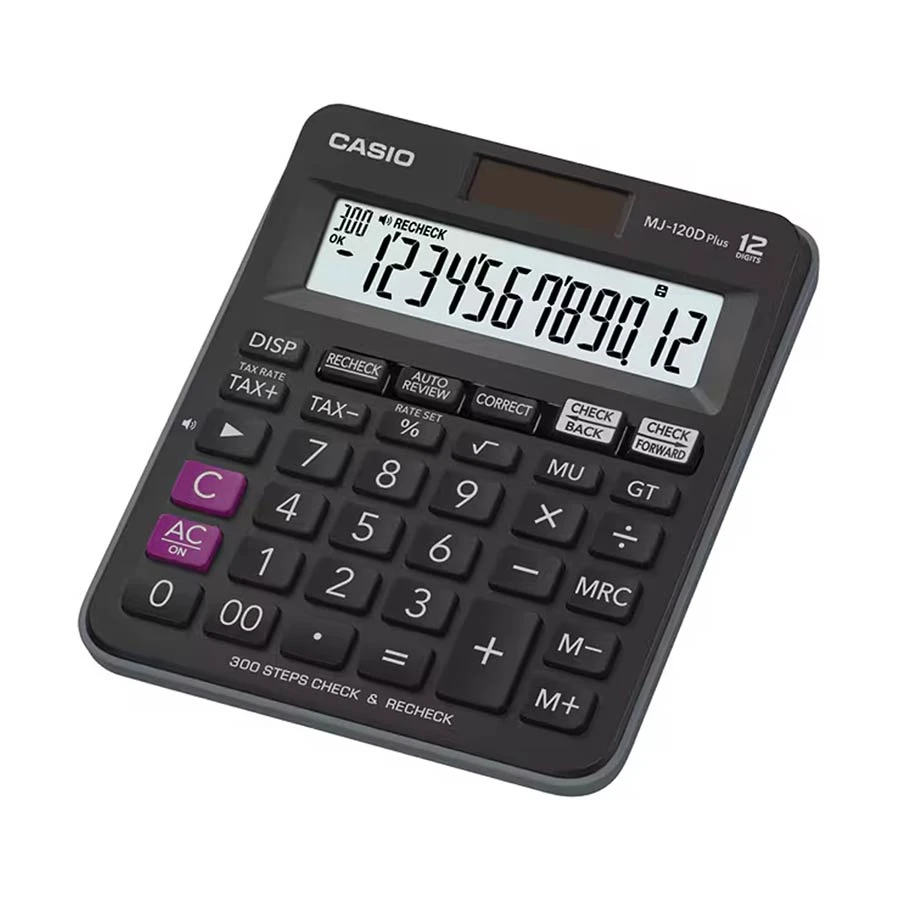 Casio MJ-120D Plus-BK Calculator