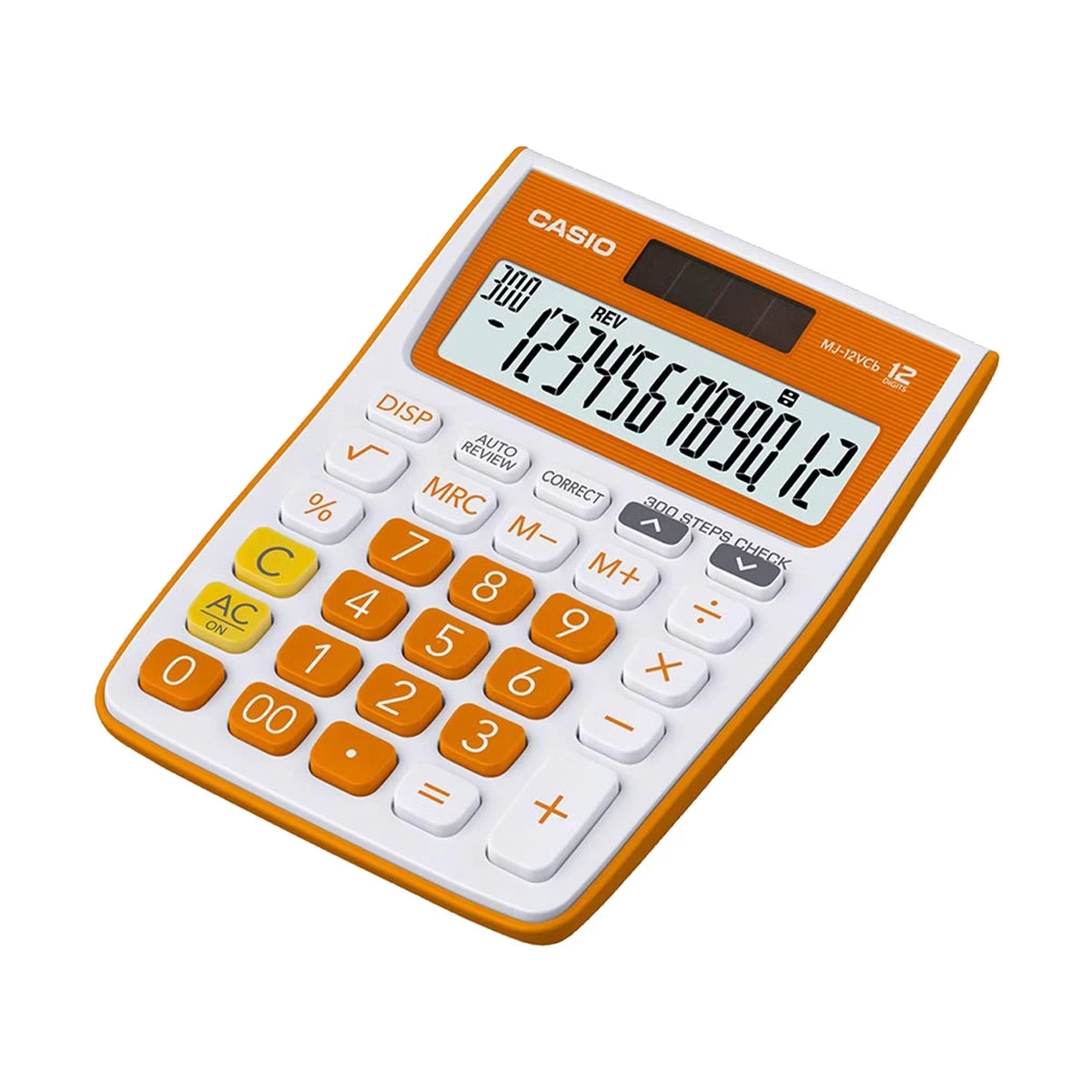 CASIO MJ-12VCB-RG 12 Digit Check & Correct Mini Desk Type Desktop Calculator #CB164, Taka Price in Bangladesh -By Millennium