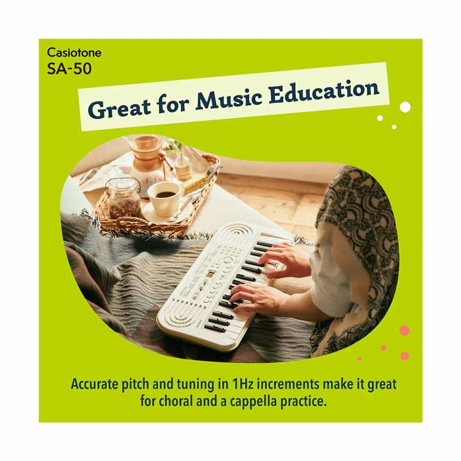 Casio SA-50 Musical Instrument specifications