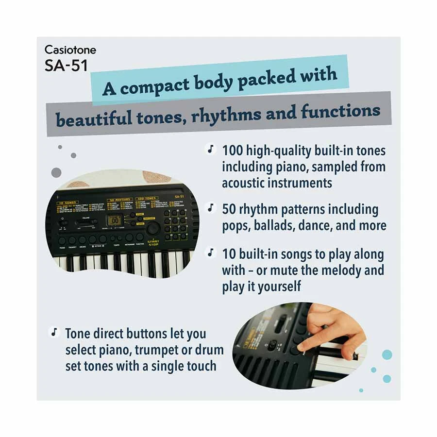 Casio SA-51 Musical Instrument Price in BD