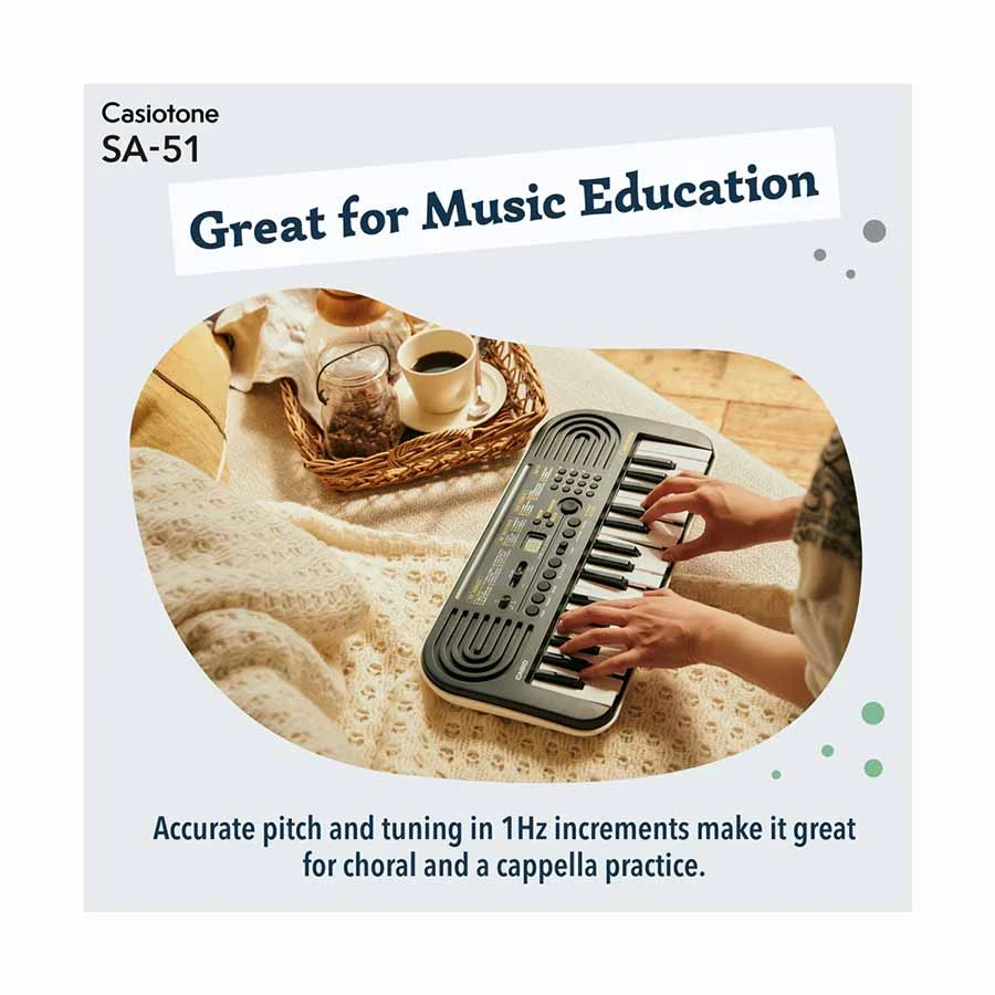 Casio SA-51 Musical Instrument specifications