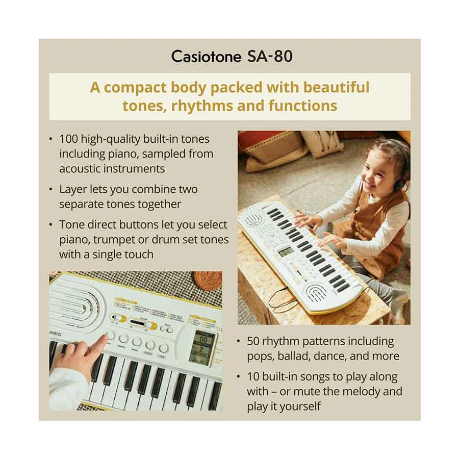 Casio SA-80 Musical Instrument Price in BD