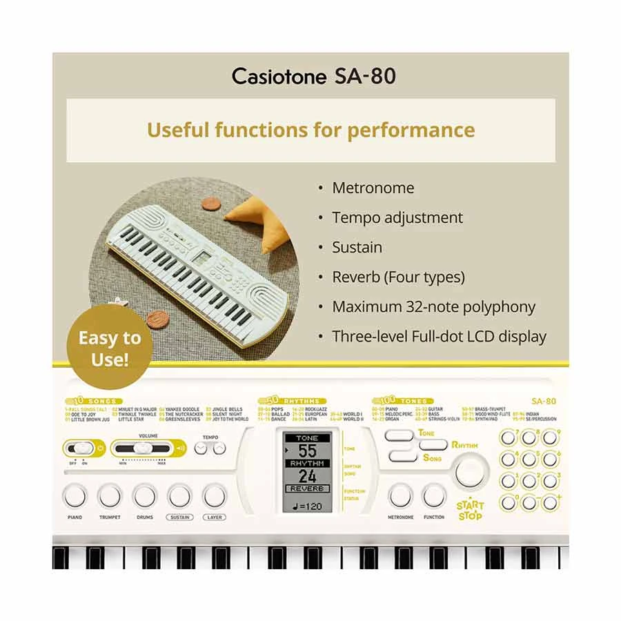 Casio SA-80 Musical Instrument Best Price