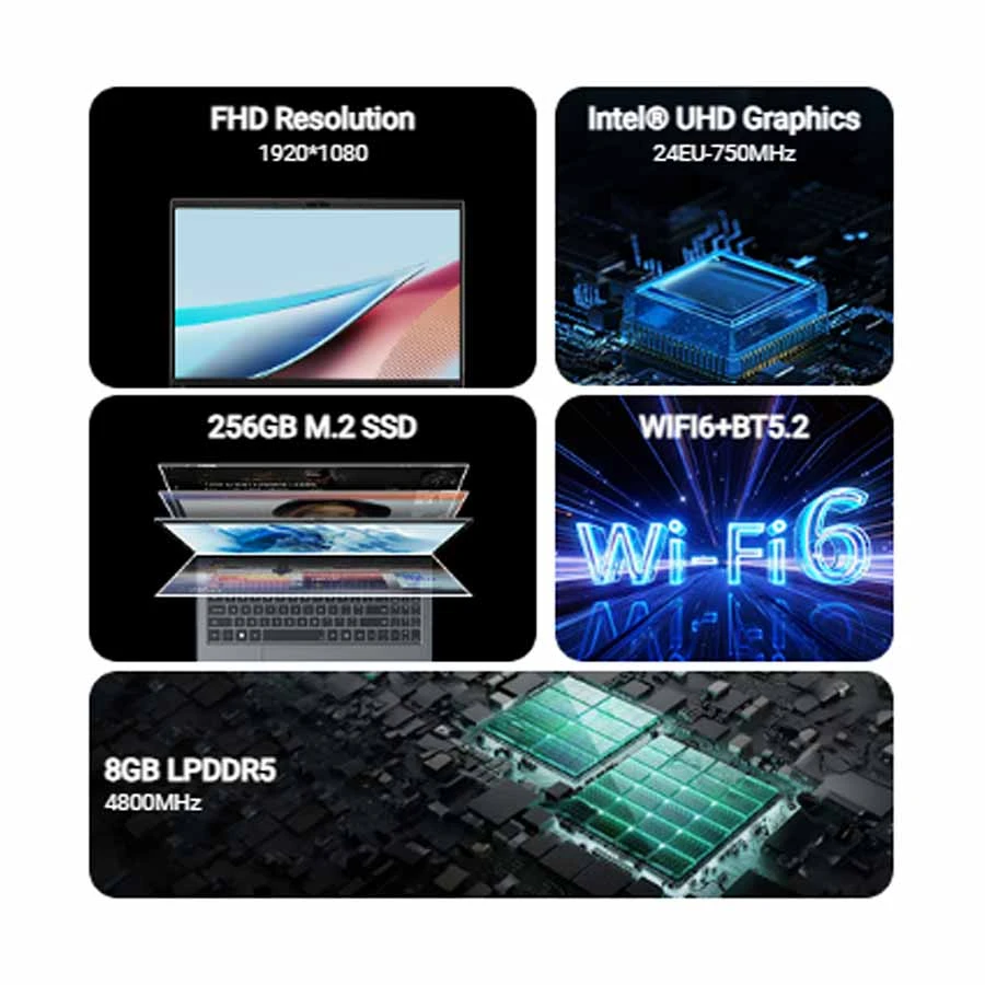 Chuwi GemiBook Plus All Laptop specifications