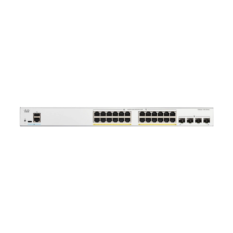 Cisco C1300-24FP-4G Network Switch