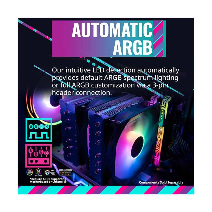 Cooler Master Hyper 620S ARGB CPU Cooler Price in Bangladesh