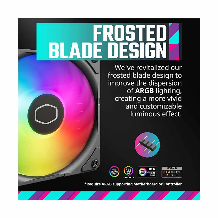 Cooler Master MasterLiquid 240 ATMOS ARGB CPU Cooler Price in BD