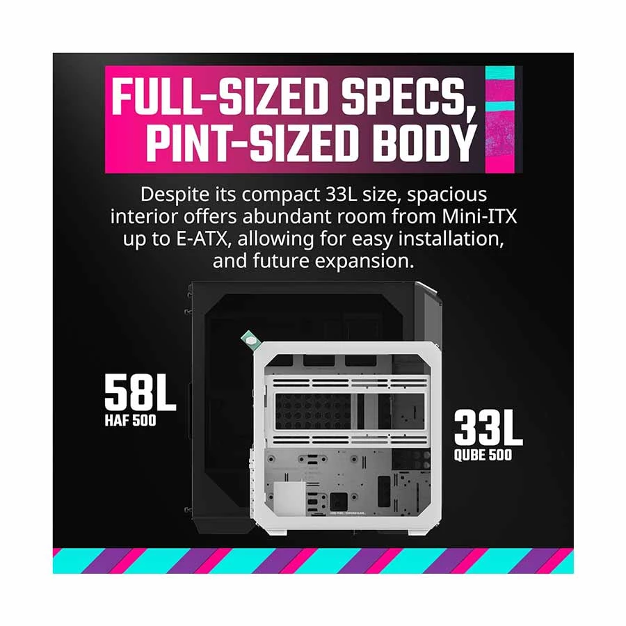 Cooler Master QUBE 500 Flatpack Casing Price in BD