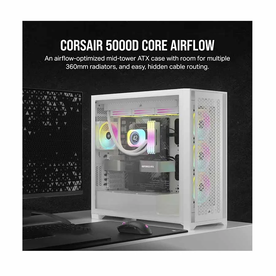 CORSAIR Corsair 5000D CORE AIRFLOW All Brands Price in Bangladesh