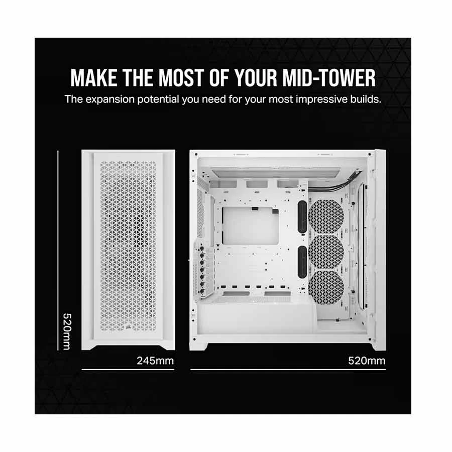 Corsair 5000D CORE AIRFLOW All Brands