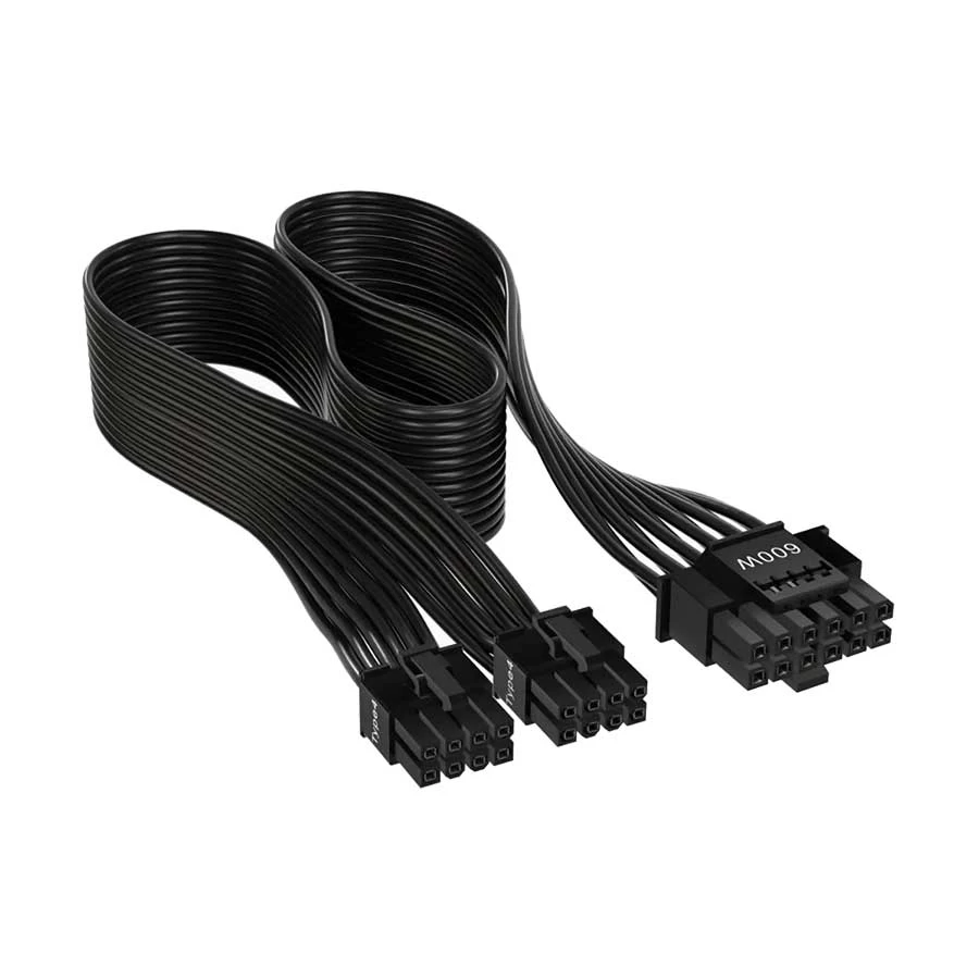 Corsair 600W 12 + 4 pin PSU Power Cable Desktop Accessories