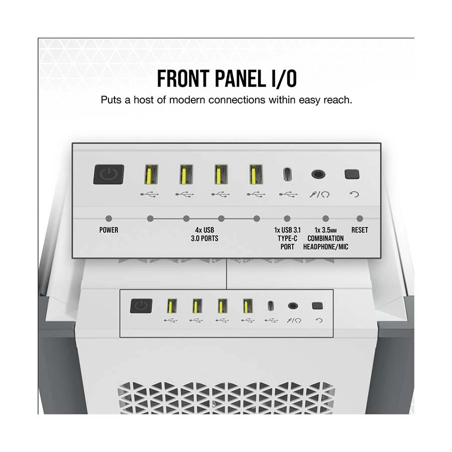 CORSAIR Corsair 7000D AIRFLOW Full-Tower White All Brands Best Price