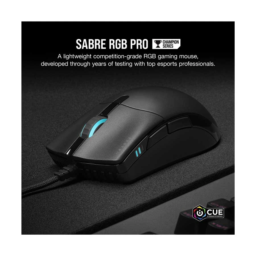 Corsair Champion Series SABRE RGB PRO Mouse in BD