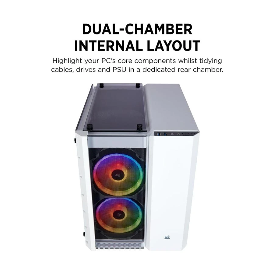 Corsair Crystal Series 280X White Casing Price in Bangladesh