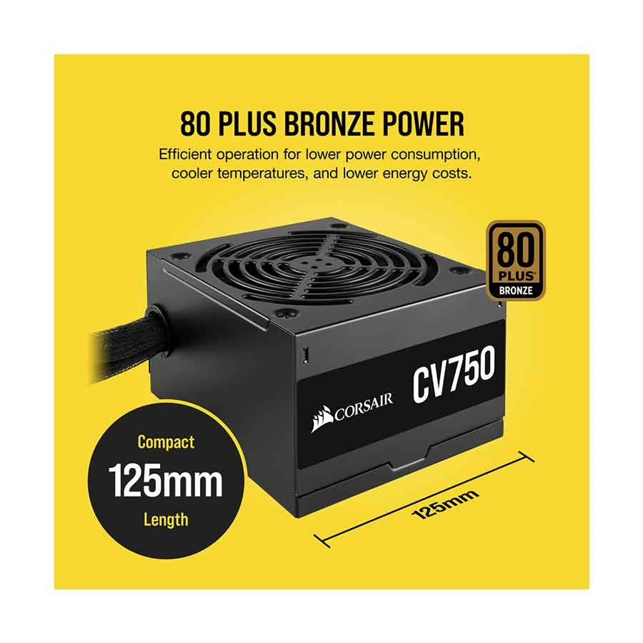 Corsair CV Series CV750 Power Supply in BD