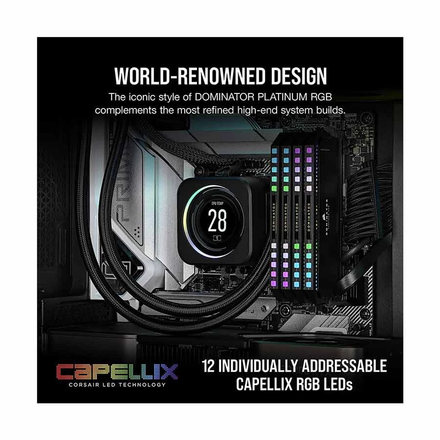 Corsair Dominator Platinum RGB 16GB Desktop Ram specifications