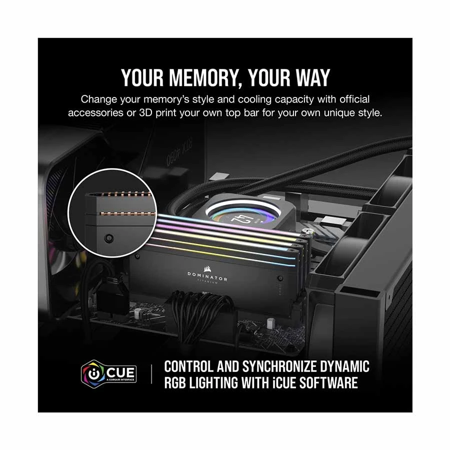 Corsair Dominator Titanium RGB 16GB Desktop Ram