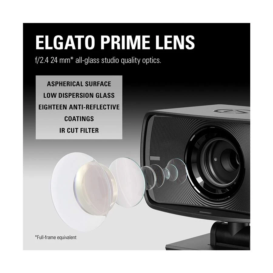 Corsair Elgato Facecam Premium Webcam specifications