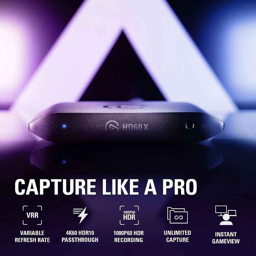Corsair Elgato Game Capture HD60 X Capture Card specifications