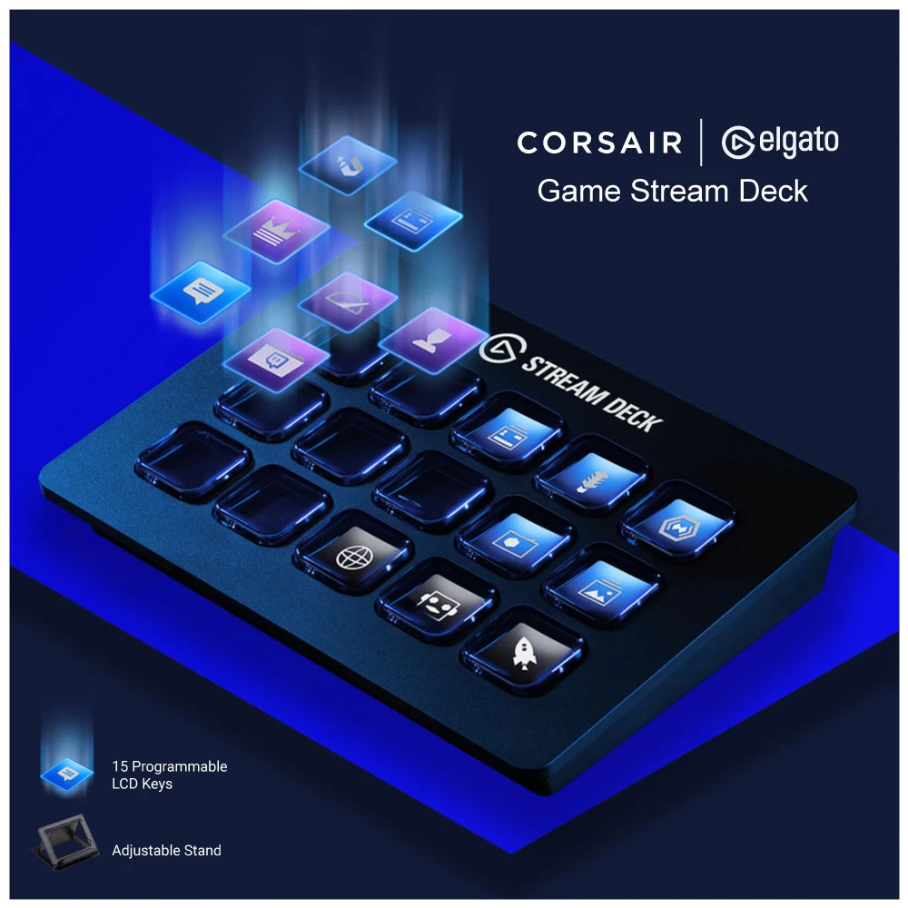 Corsair Elgato Stream Deck Video and Streaming in BD