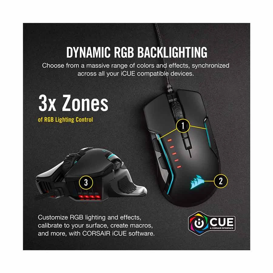Corsair GLAIVE RGB PRO Mouse Best Price