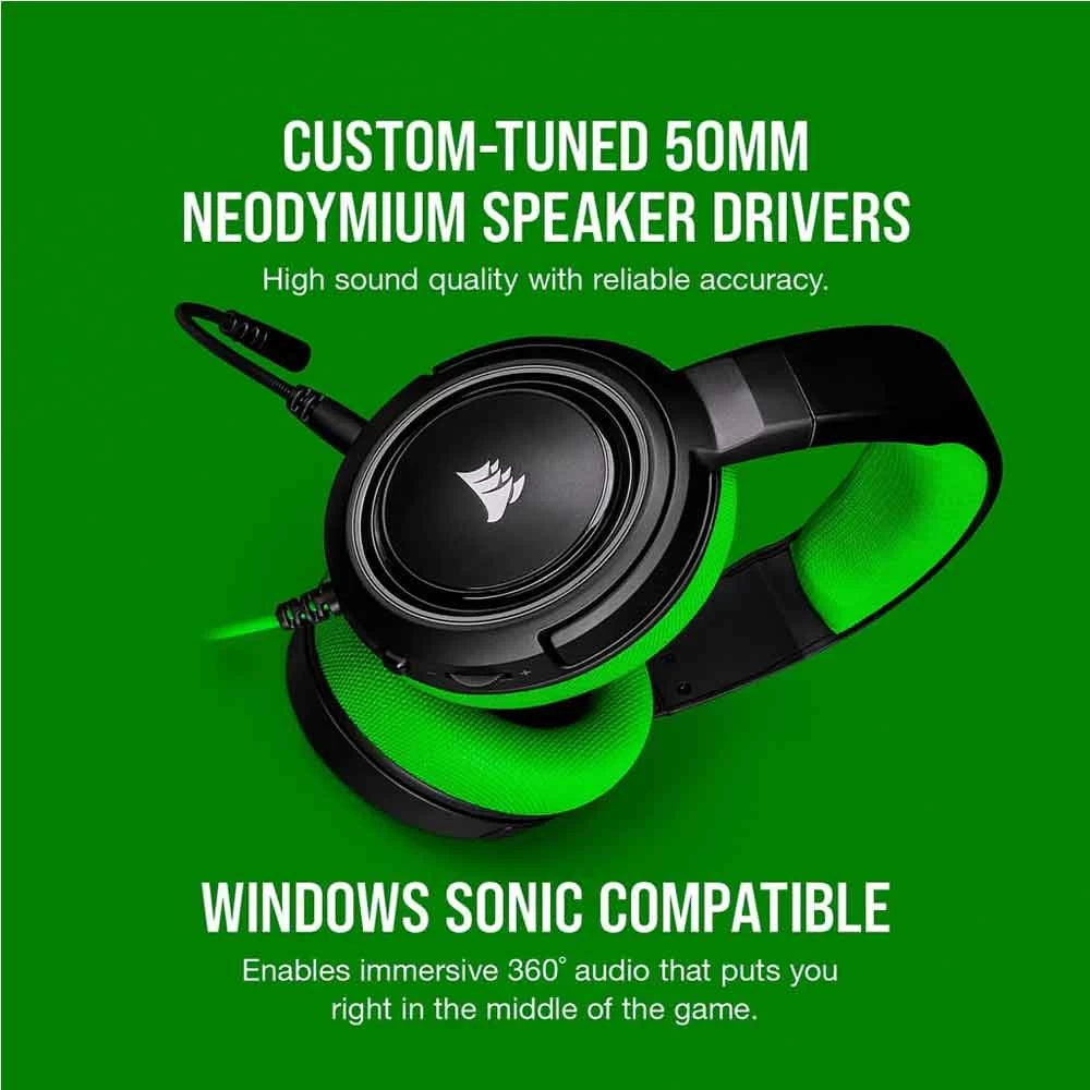 Corsair HS35 Headphone specifications