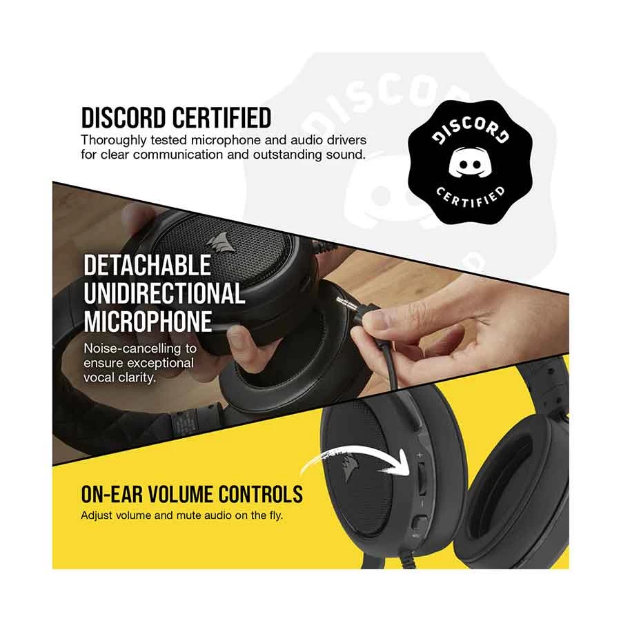 Corsair HS50 Pro Headphone specifications