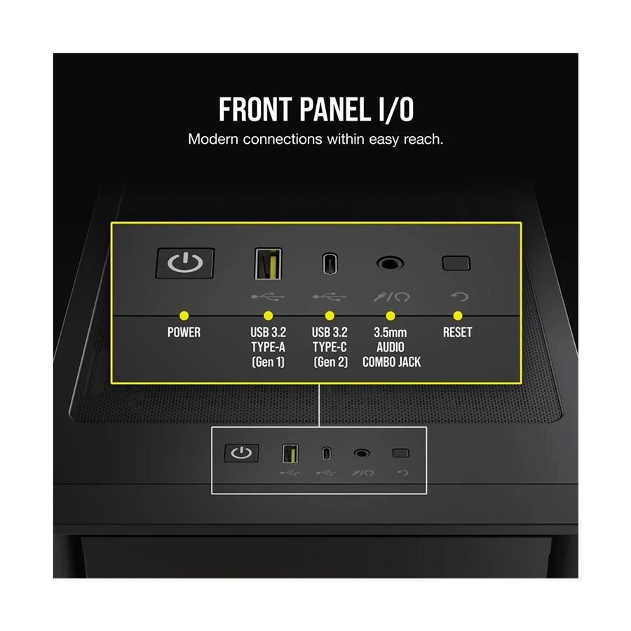 Corsair ICUE 4000D RGB Airflow Casing Price in BD