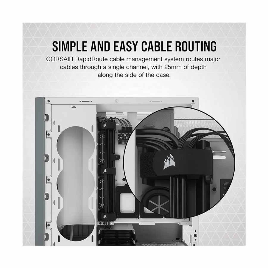 Corsair iCUE 5000X RGB Mid-Tower White All Brands Price in BD