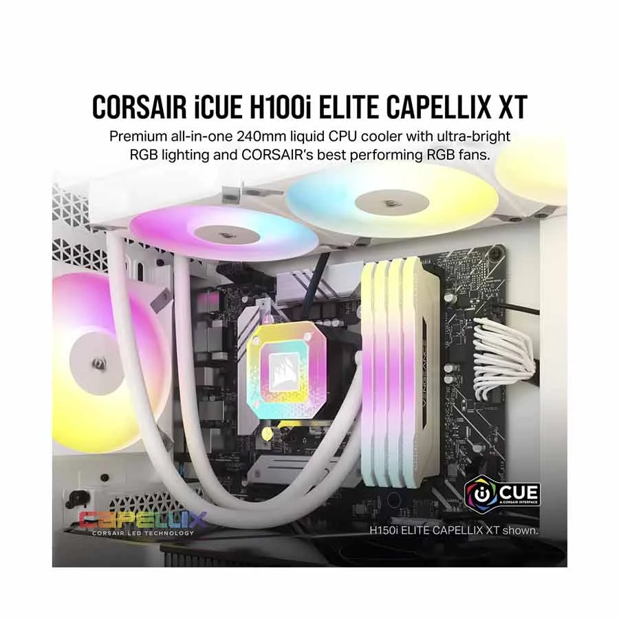 Corsair iCUE H100i ELITE CAPELLIX XT CPU Cooler Price in BD