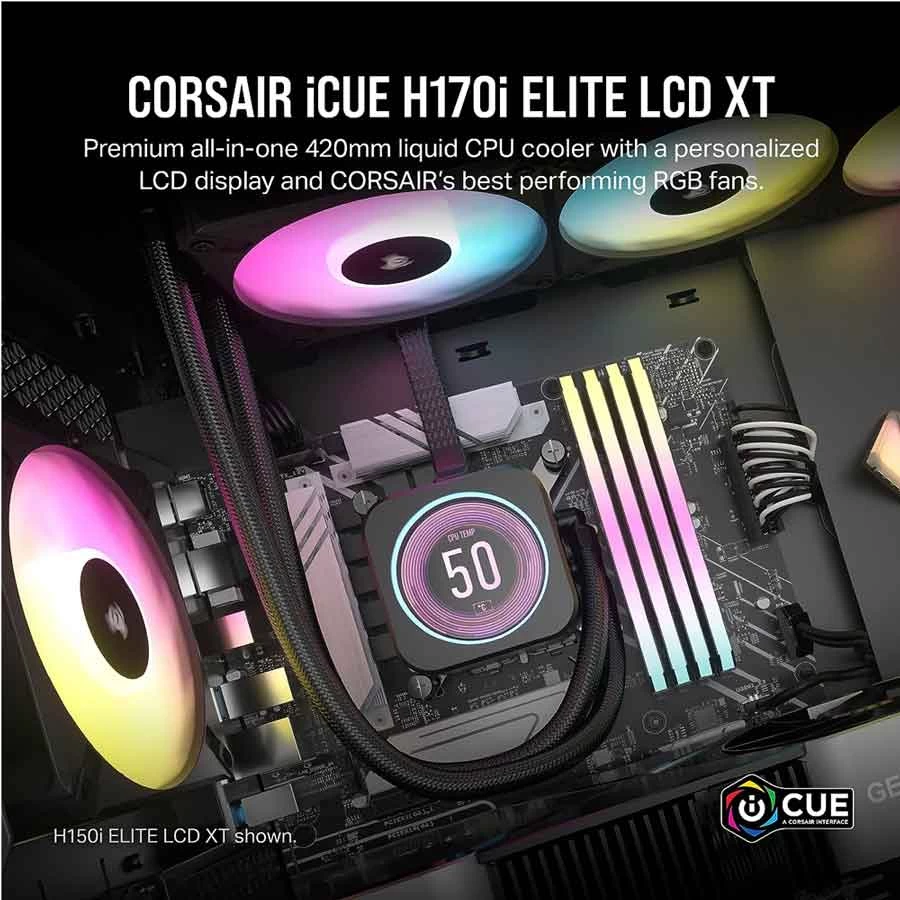 CORSAIR Corsair iCUE H170i RGB ELITE All Brands specifications