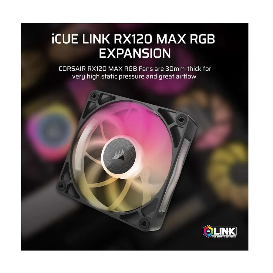 CORSAIR Corsair iCUE LINK RX120 MAX RGB All Brands in BD