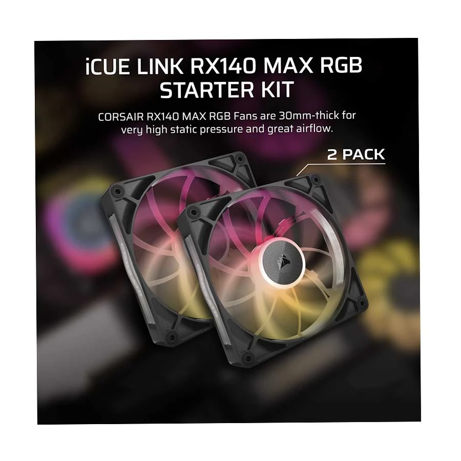 Corsair iCUE LINK RX140 MAX RGB All Brands