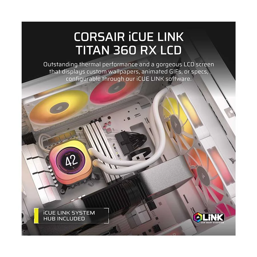 Corsair iCUE Link Titan 360 RX RGB CPU Cooler Price in BD
