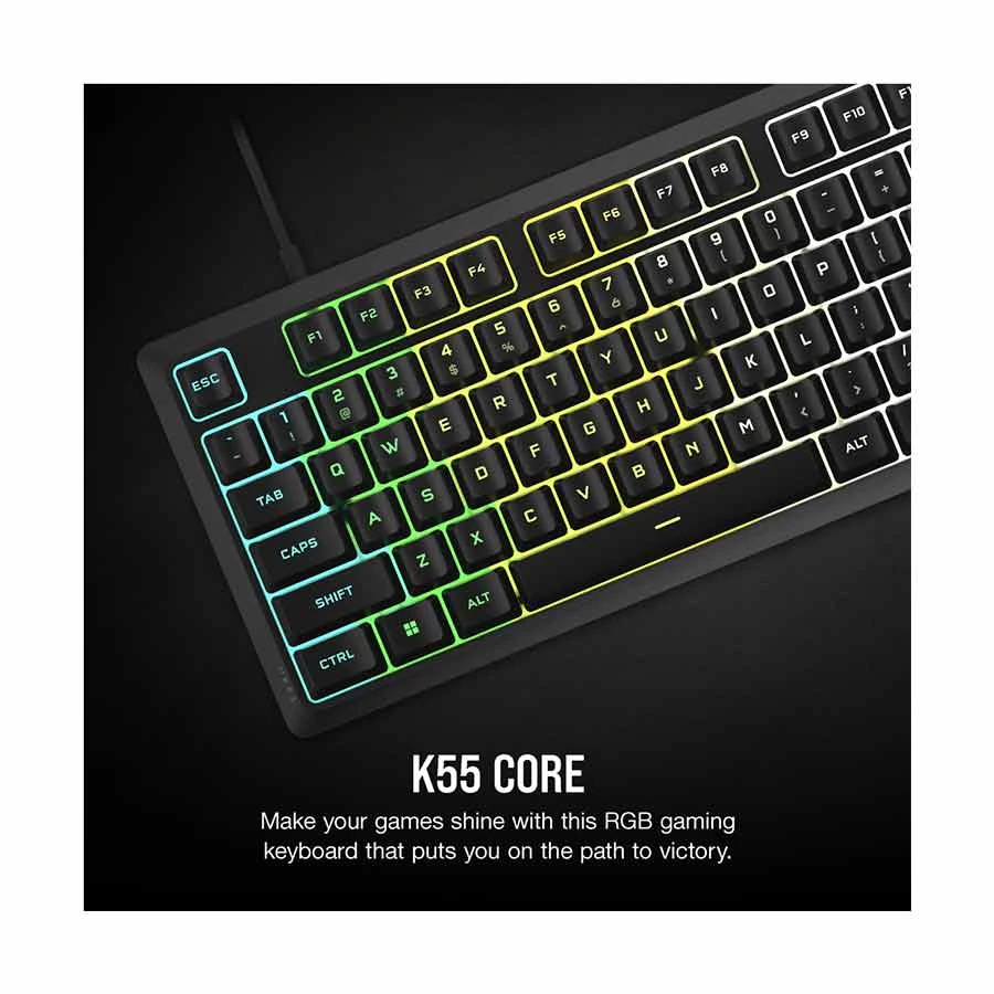 Corsair K55 Core RGB Keyboard in BD
