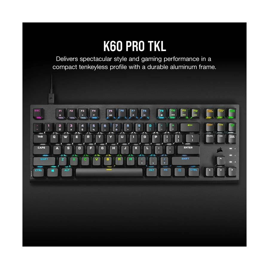 Corsair K60 PRO TKL Keyboard specifications