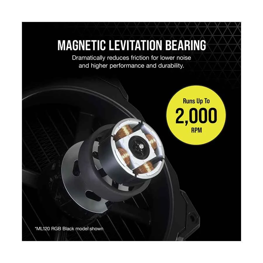 Corsair ML120 LED Elite White Premium Casing Fan Price in BD