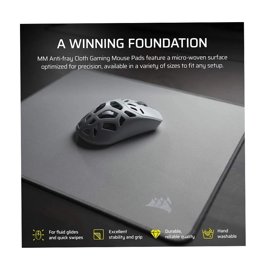 CORSAIR Corsair MM Anti-fray Cloth Mouse Pad in BD