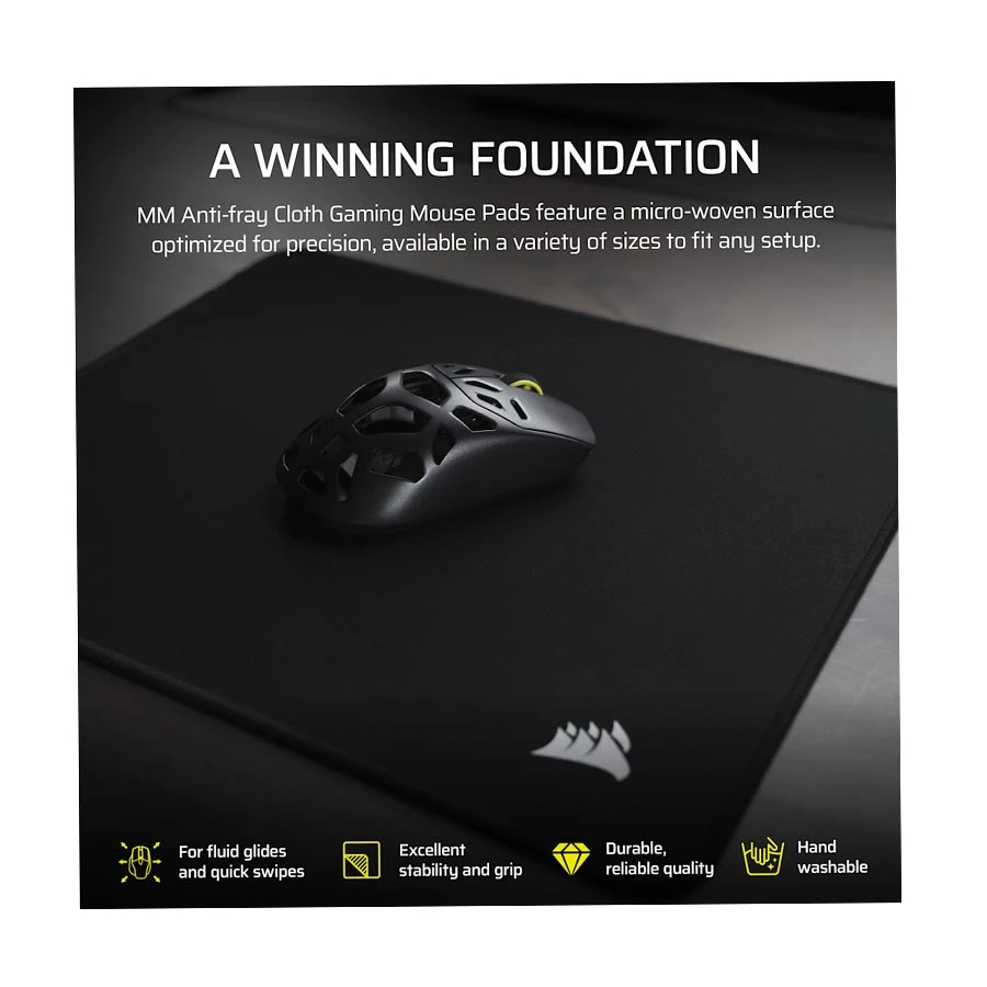 CORSAIR Corsair MM Anti-fray Cloth Mouse Pad in BD