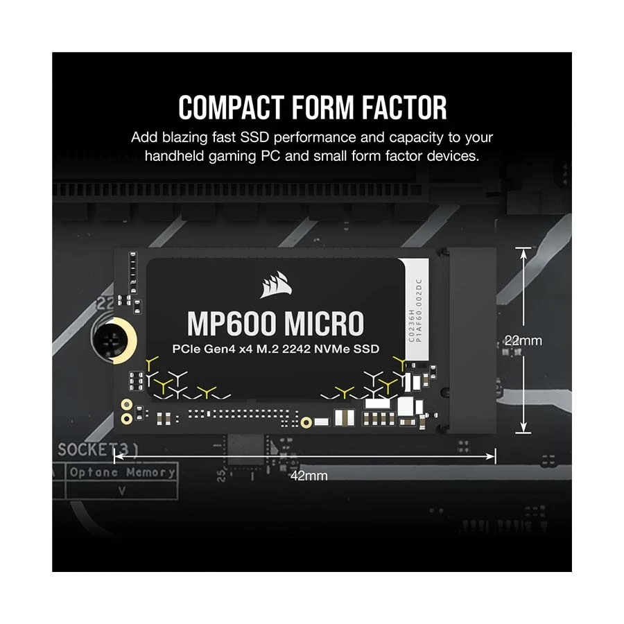 Corsair MP600 Micro Internal SSD in BD