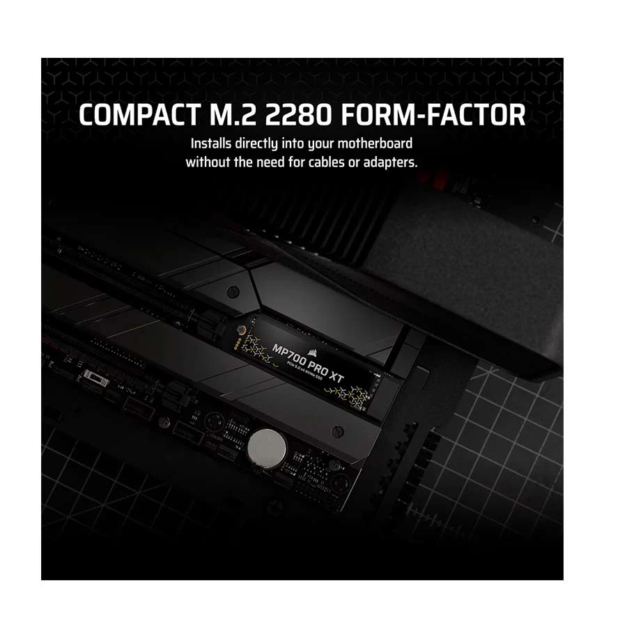 CORSAIR Corsair MP700 PRO XT Internal SSD in BD