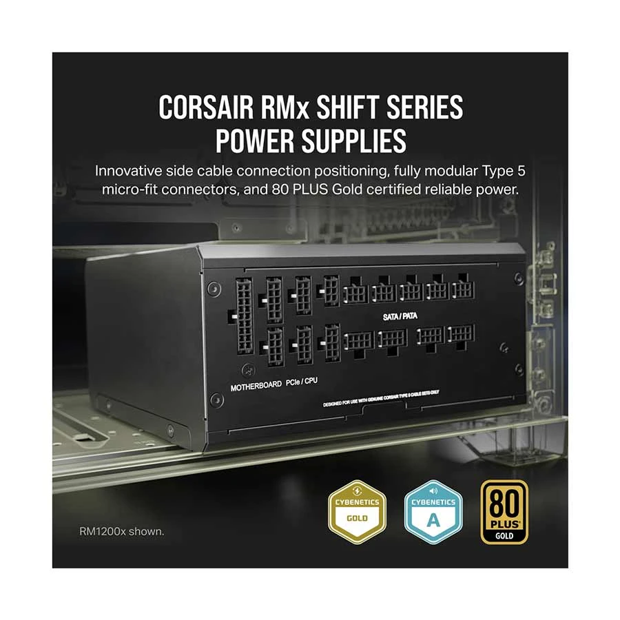 Corsair RMx Shift Series RM750x Power Supply in BD