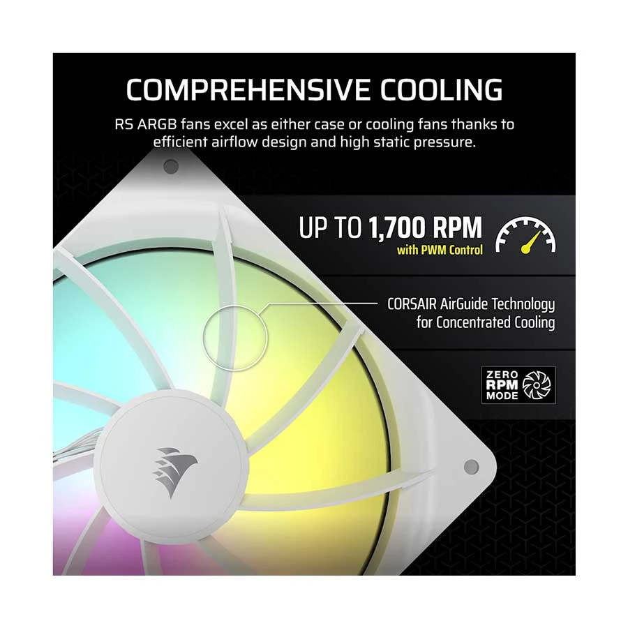 CORSAIR RS140 ARGB All Brands specifications